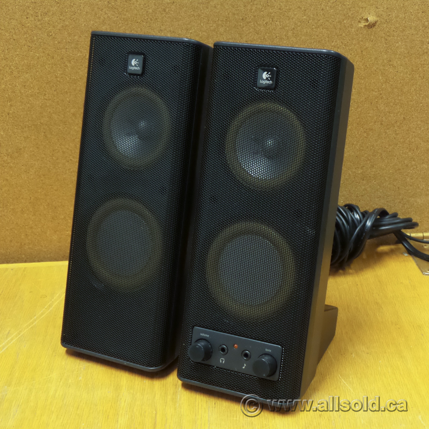 Logitech X140 Stereo Computer Speaker System Allsold.ca Buy & Sell